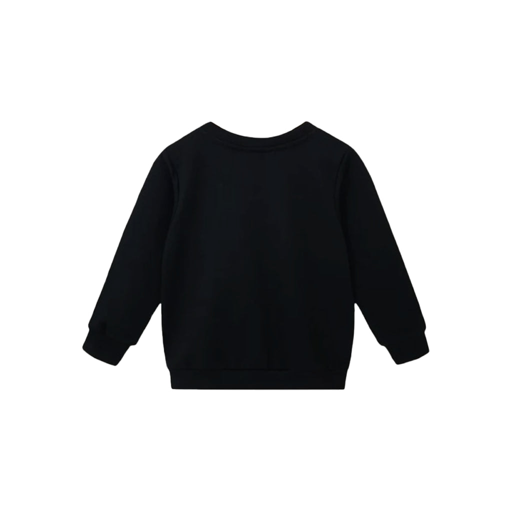 "BASKET BALL" BLACK SWEATSHIRT SET