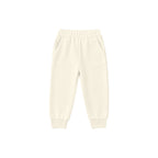 "CUTE ELEPHANT & LION" OFF-WHITE SWEATSHIRT SET