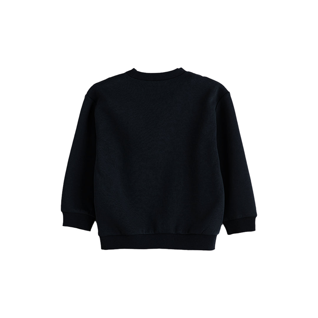 “DINO” BLACK SWEATSHIRT SET