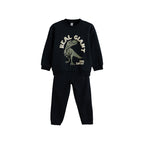 “DINO” BLACK SWEATSHIRT SET